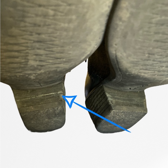 Clarks • Gelata Italia Black/Brown Spot Leather & Calf Hair Booties - Picture 8 of 8